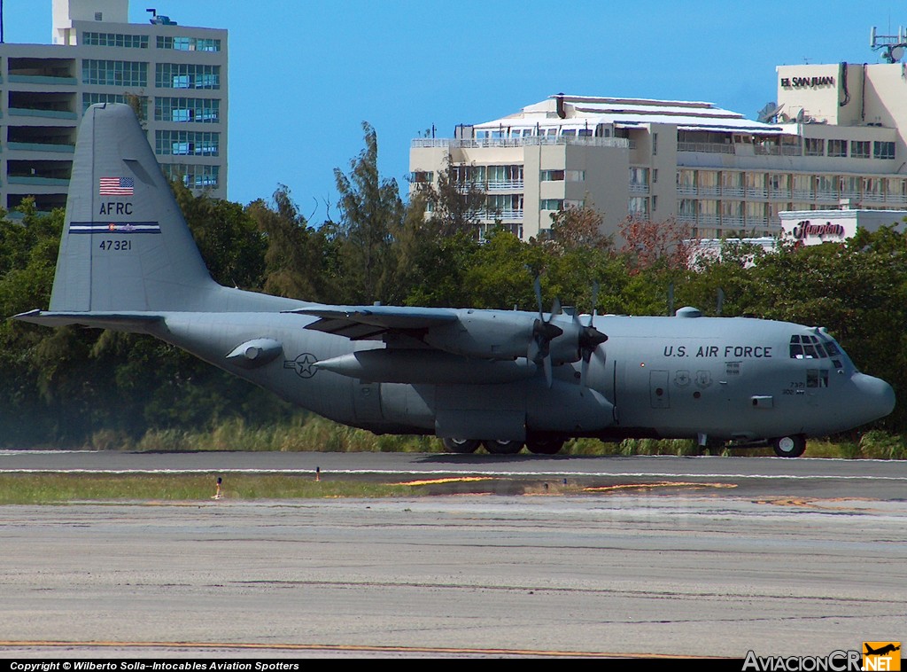 47321 - Lockheed C-130E Hercules (L-382) - USAF - United States Air Force - Fuerza Aerea de EE.UU