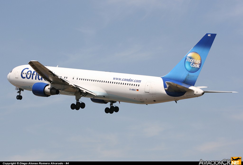 D-ABUC - Boeing 767-330(ER) - Thomas Cook
