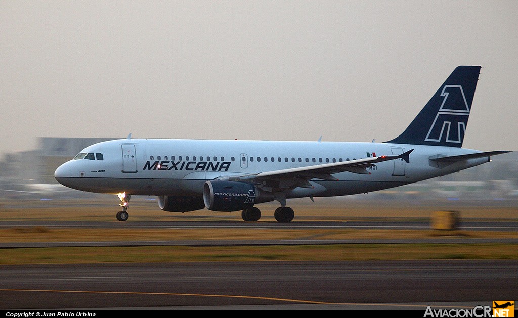 XA-MXI - Airbus A319-132 - Mexicana