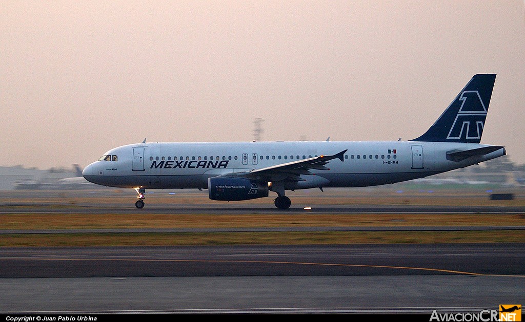 F-OHMH - Airbus A320-233 - Mexicana