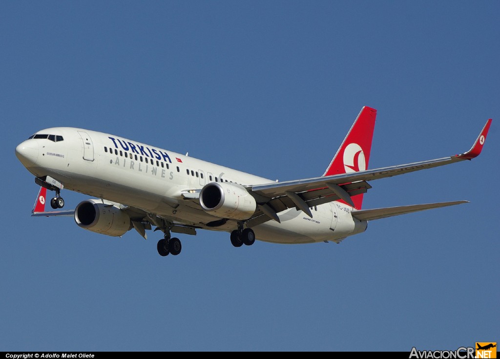 TC-JGS - Boeing 737-8F2 - Turkish Airlines