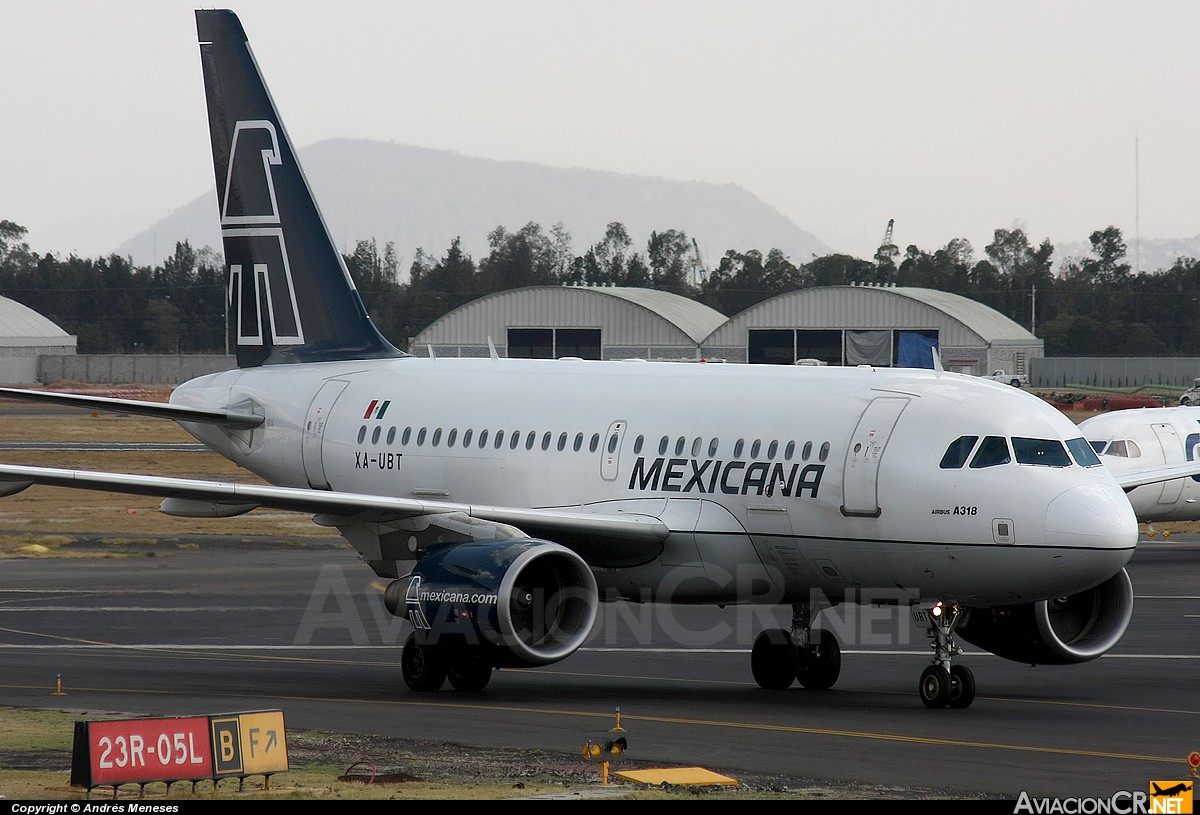 XA-UBT - Airbus A318-111 - Mexicana