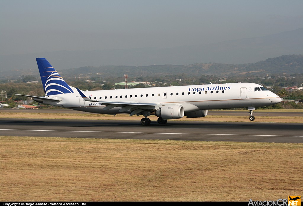 HP-1558CMP - Embraer 190-100IGW - Copa Airlines