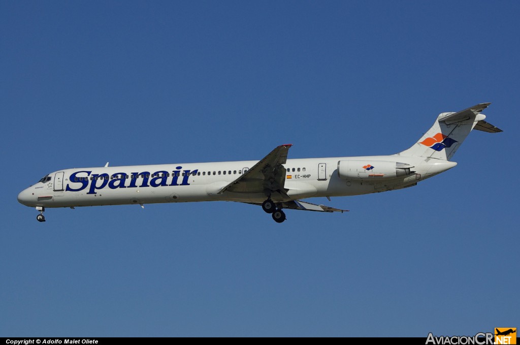 EC-HHP - McDonnell Douglas MD-82 - Spanair