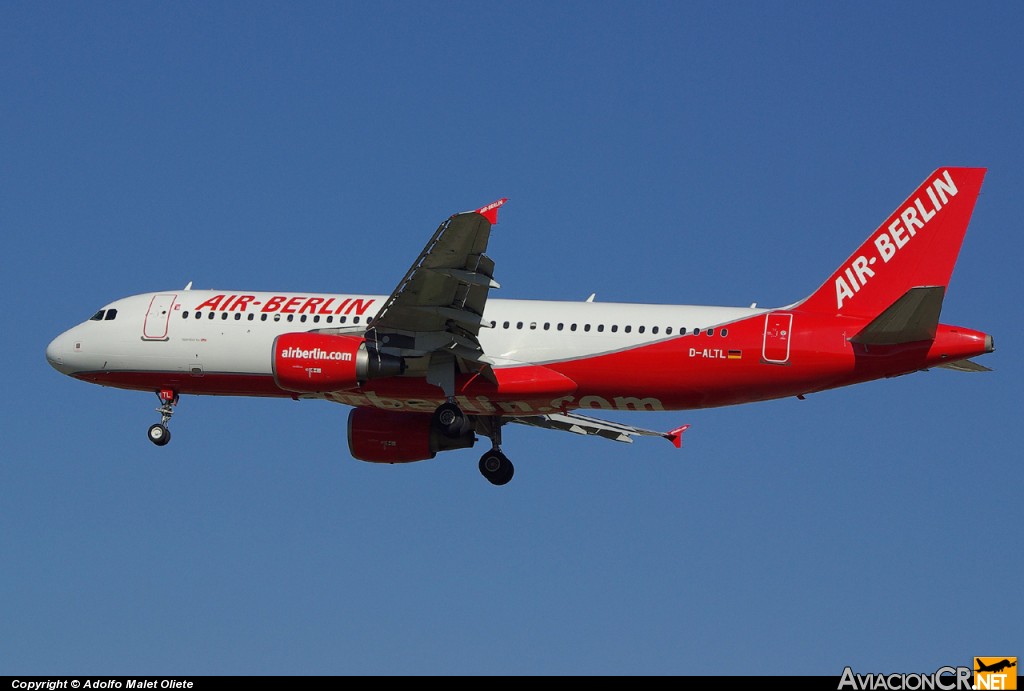 D-ALTL - Airbus A320-214 - Air Berlin