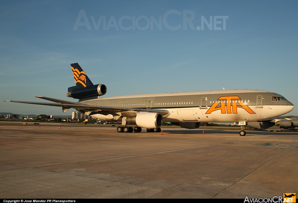 N705TZ - McDonnell Douglas DC-10-30 - ATA Airlines