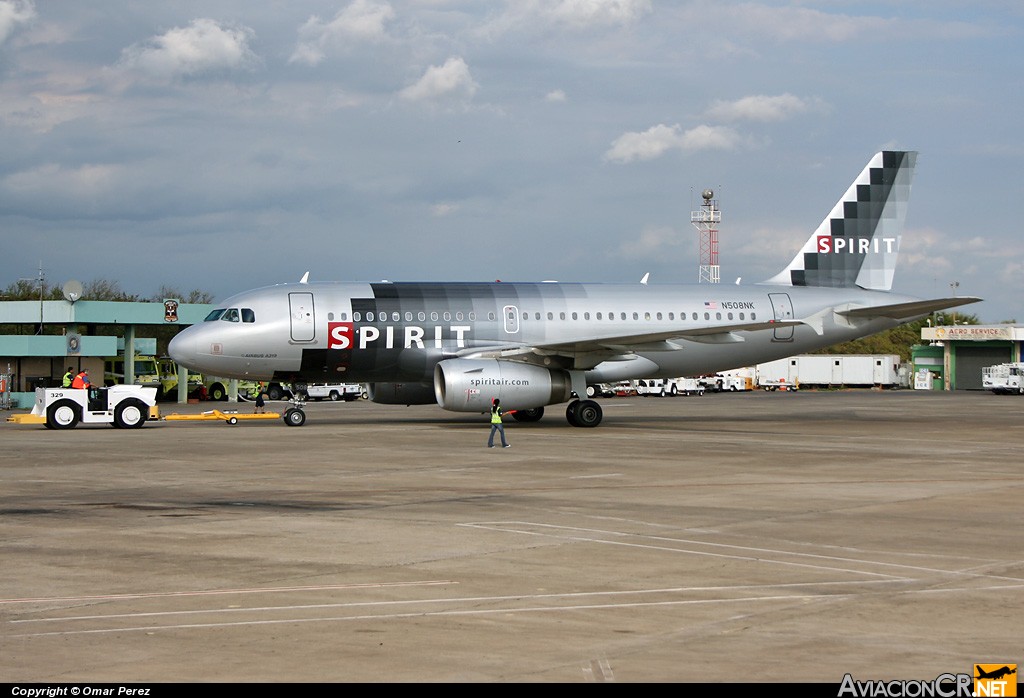 N508NK - Airbus A319-132 - Spirit Airlines