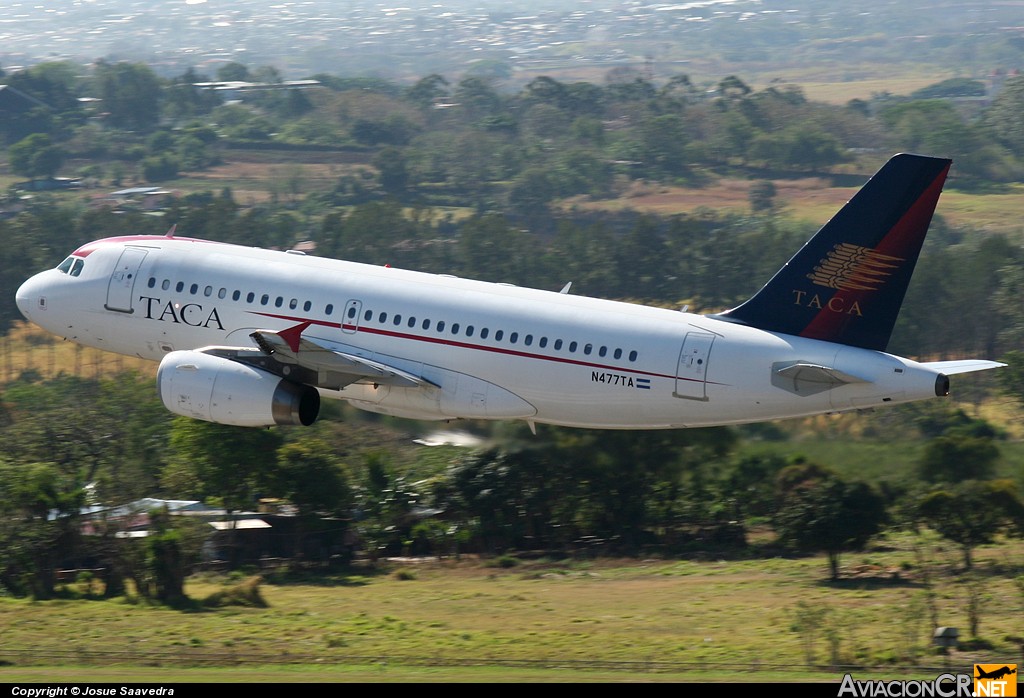 N477TA - Airbus A319-132 - TACA