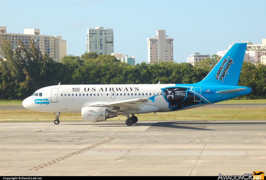 N717UW - Airbus A319-112 - US Airways