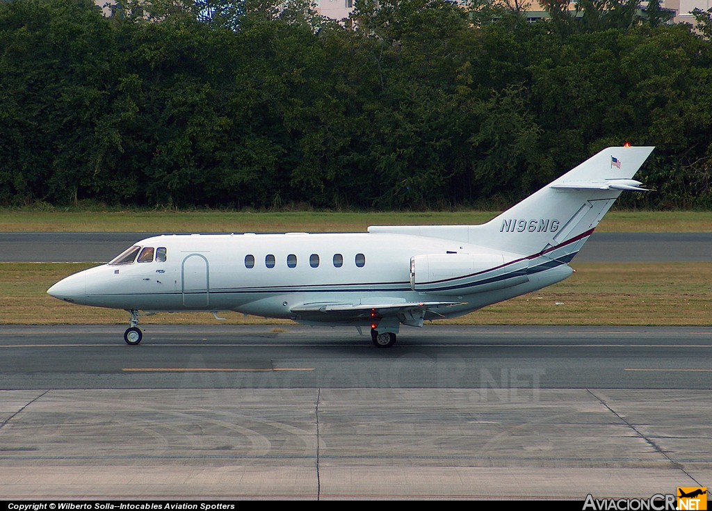 N196MG - British Aerospace BAe 125-800A - Wells Fargo Bank