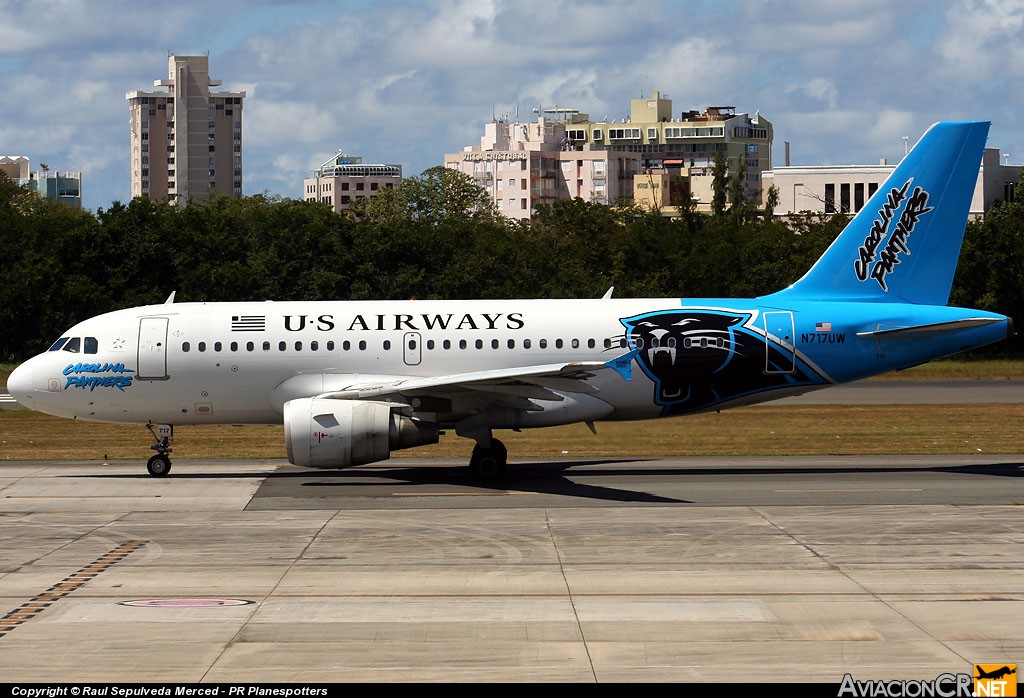 N717UW - Airbus A319-112 - US Airways