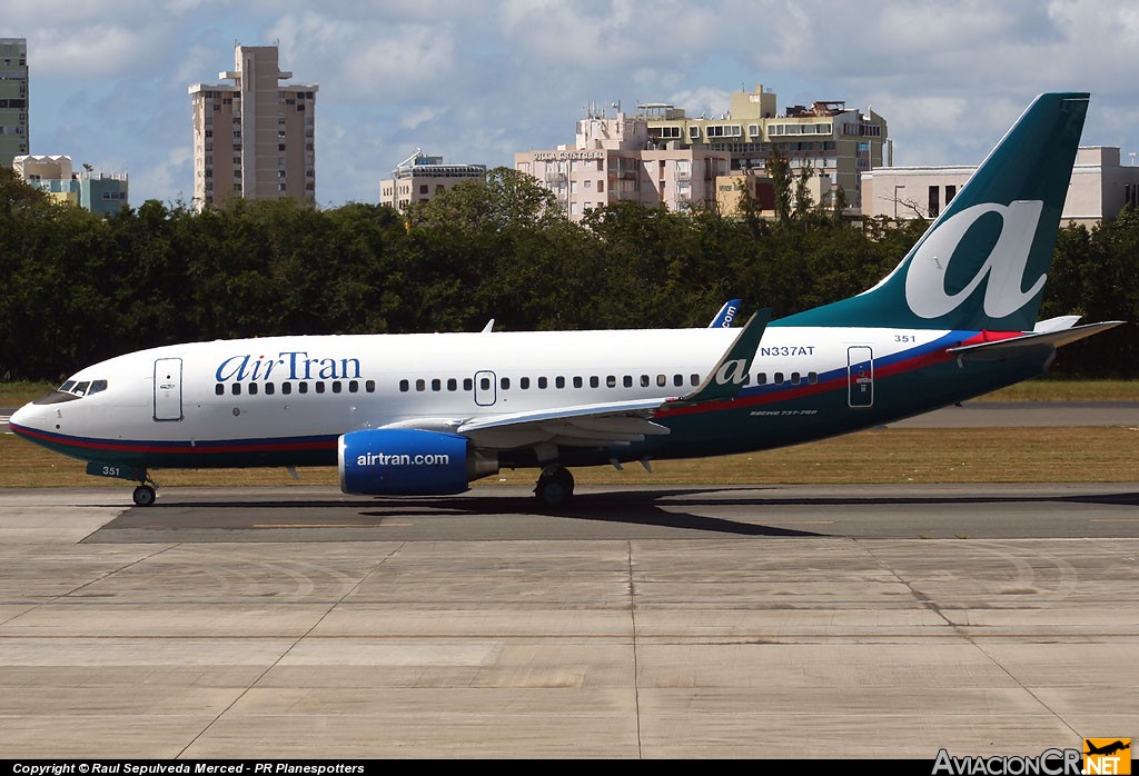 N337AT - Boeing 737-7BD - AirTran