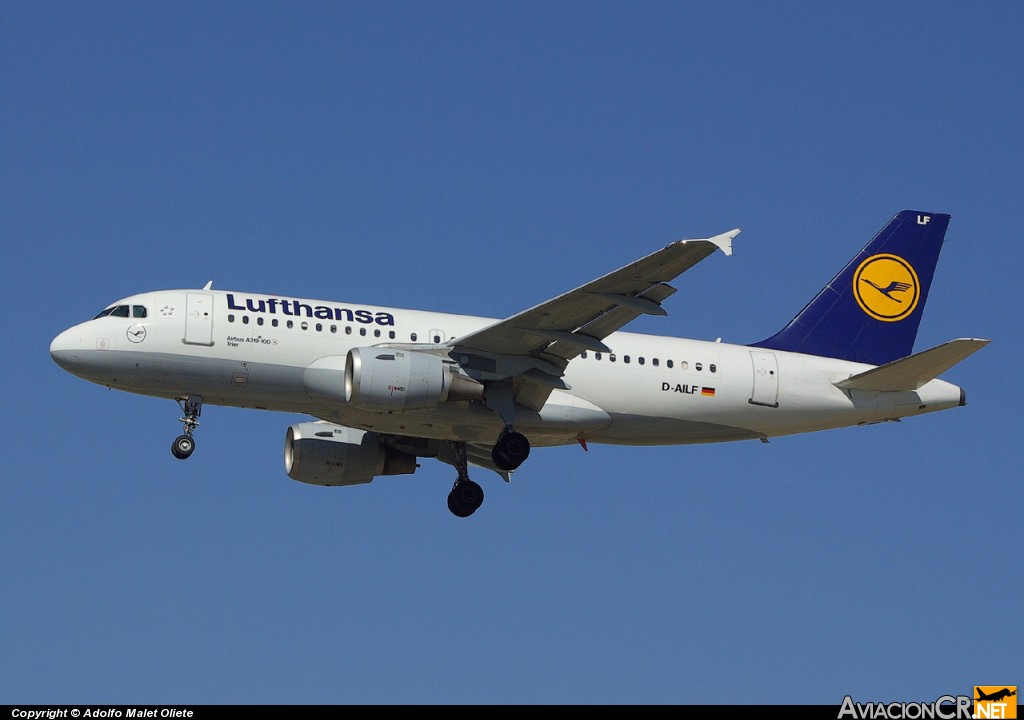 D-AILF - Airbus A319-114 - Lufthansa