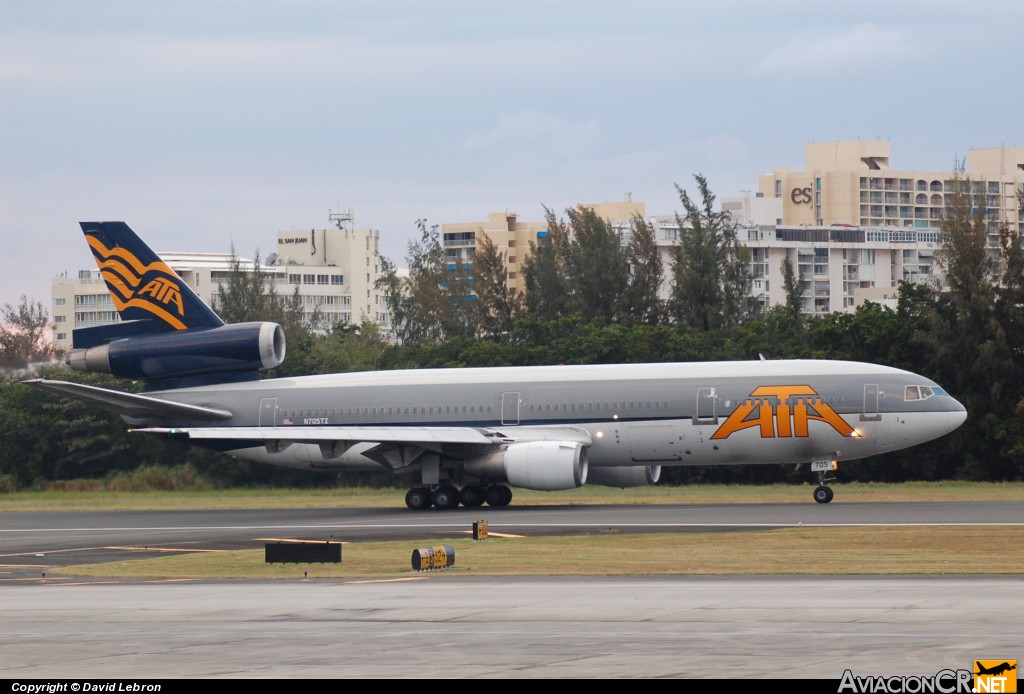 N705TZ - McDonnell Douglas DC-10-30 - ATA Airlines