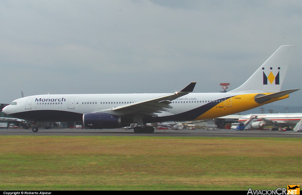 G-SMAN - Airbus A330-243 - Monarch Airlines