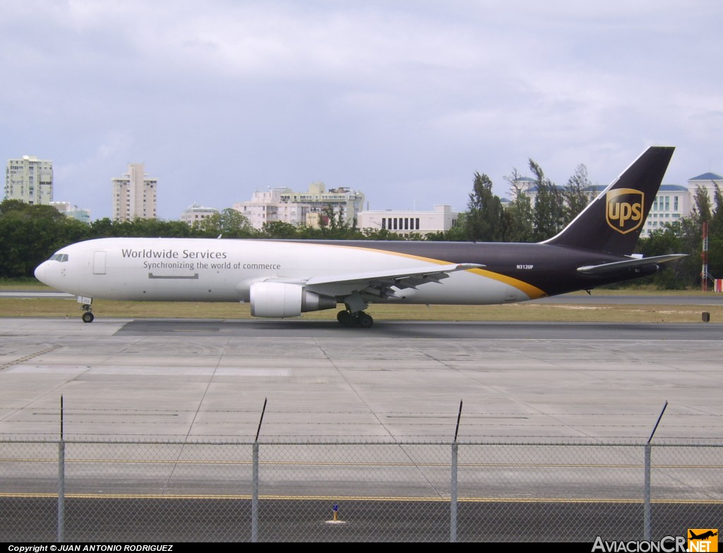 N312UP - Boeing 767-34AF/ER - UPS - United Parcel Service