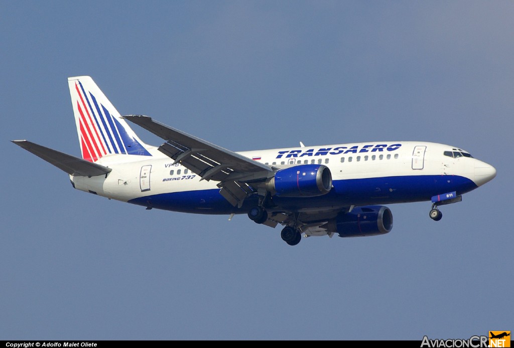 VP-BYI - Boeing 737-524 - Transaero Airlines