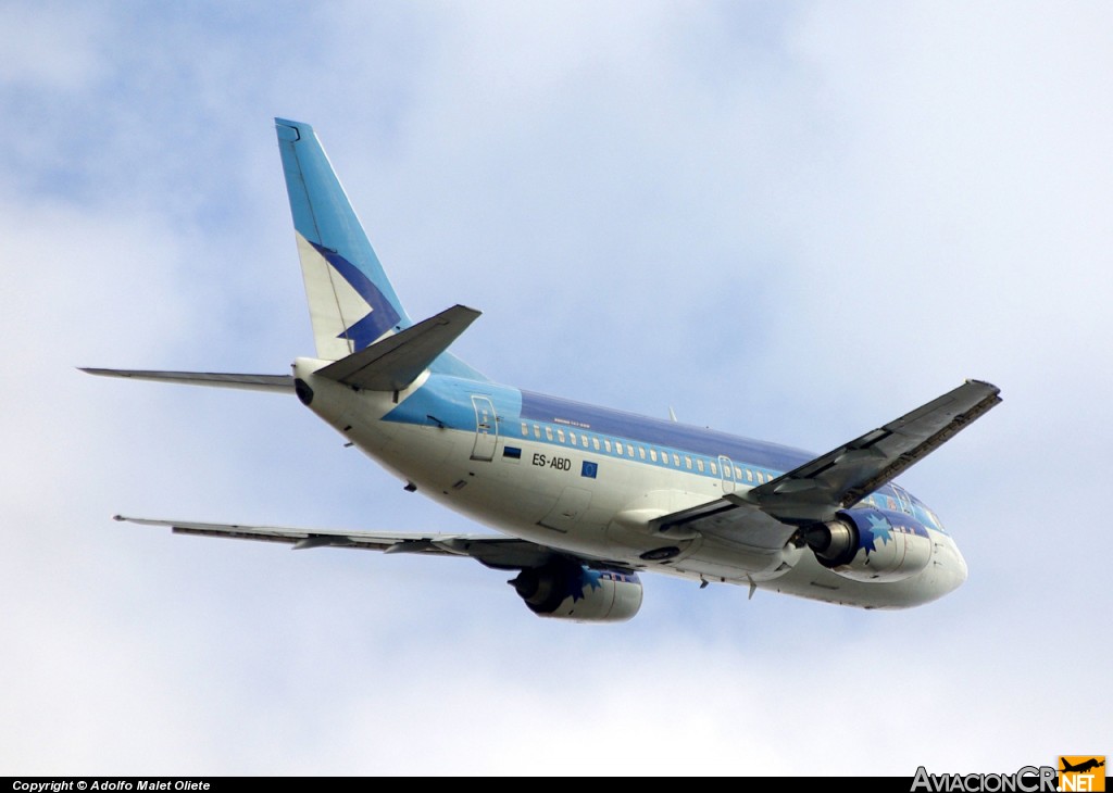 ES-ABD - Boeing 737-5Q8 - Estonian Air