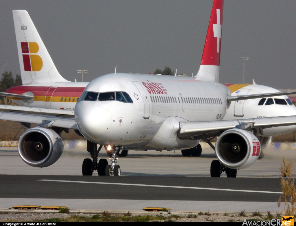 HB-IPU - Airbus A319-112 - Swiss International Air Lines