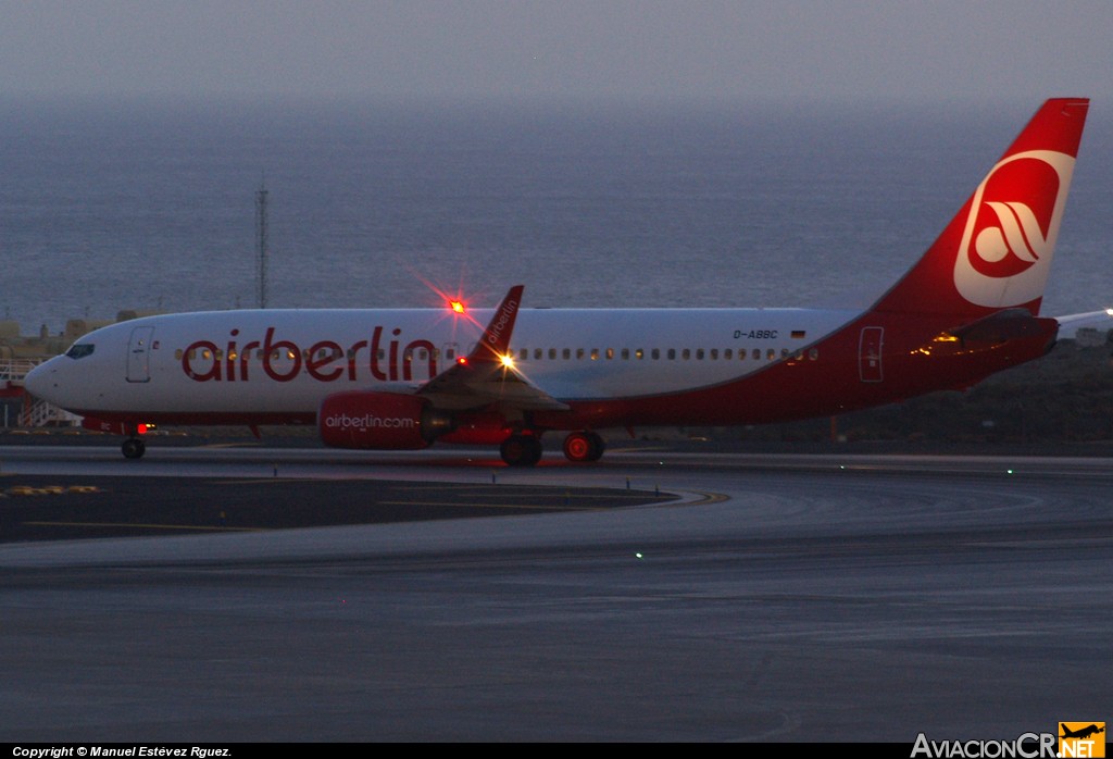 D-ABBC - Boeing 737-86J - Air Berlin