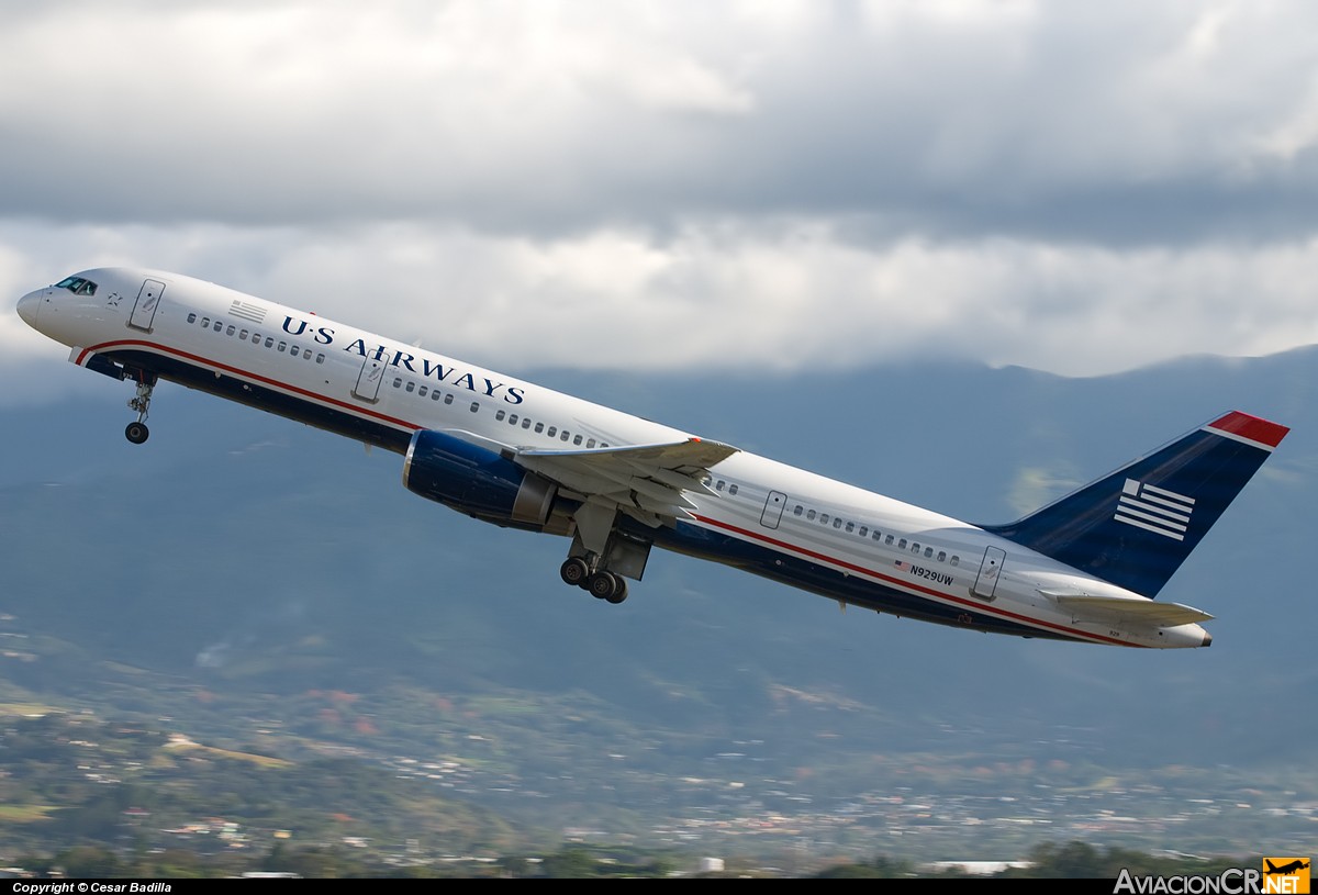 N929UW - Boeing 757-2B7 - US Airways