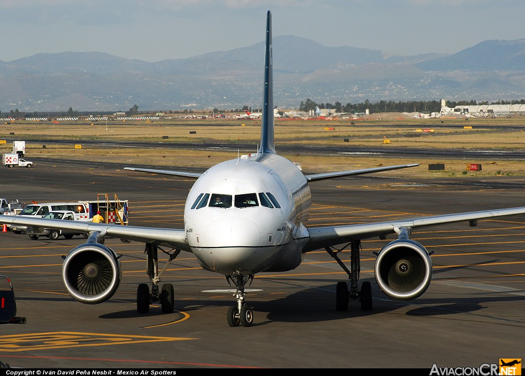 N706MX - Airbus A319-112 - Mexicana
