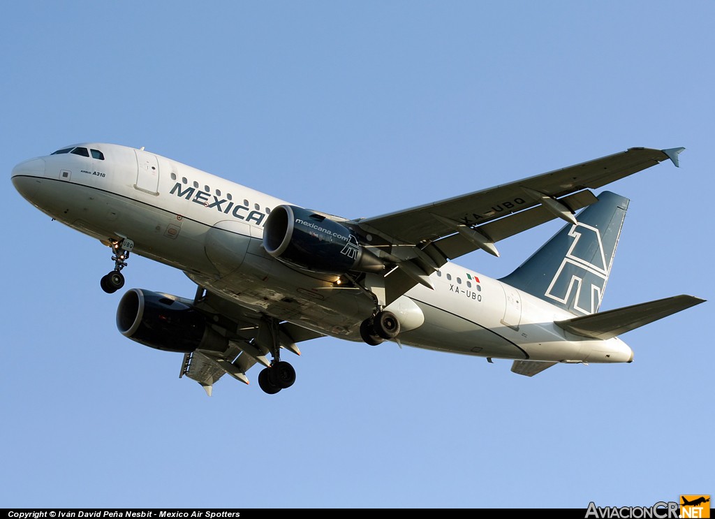 XA-UBQ - Airbus A318-111 - Mexicana