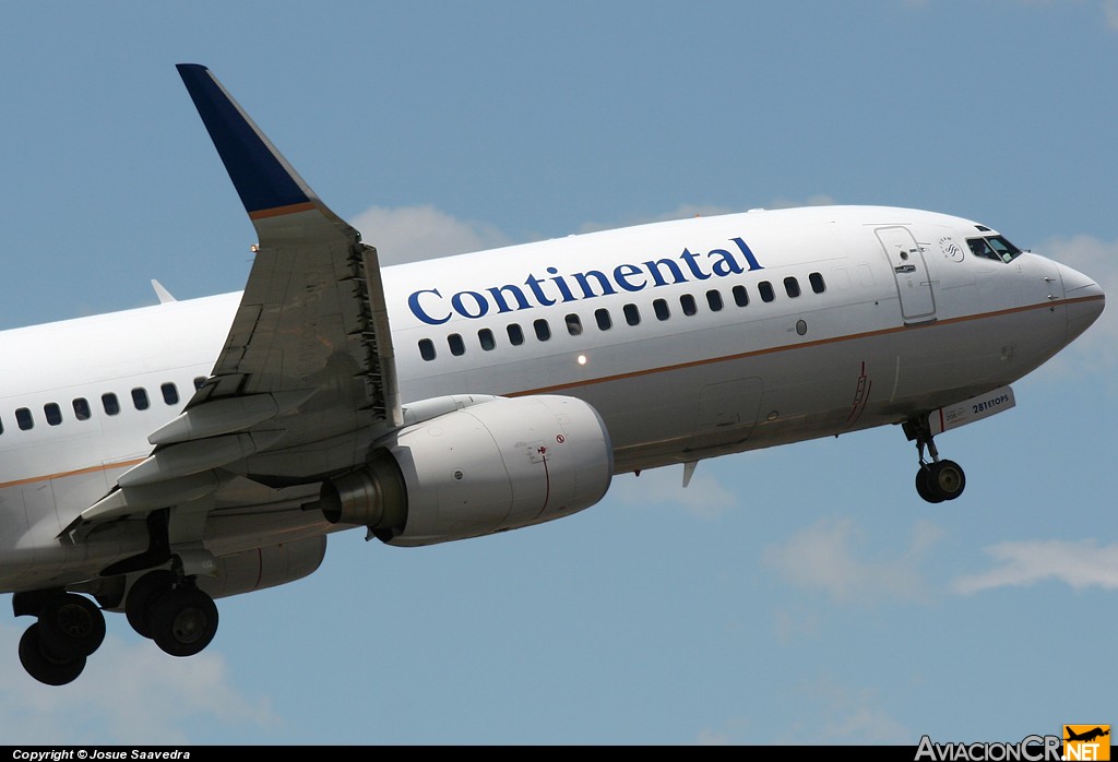 N37281 - Boeing 737-824 - Continental Airlines
