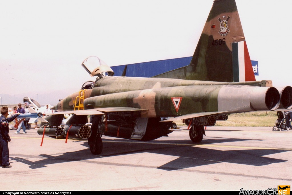 4506 - Northrop F-5E Tiger II - Fuerza Aerea Mexicana FAM
