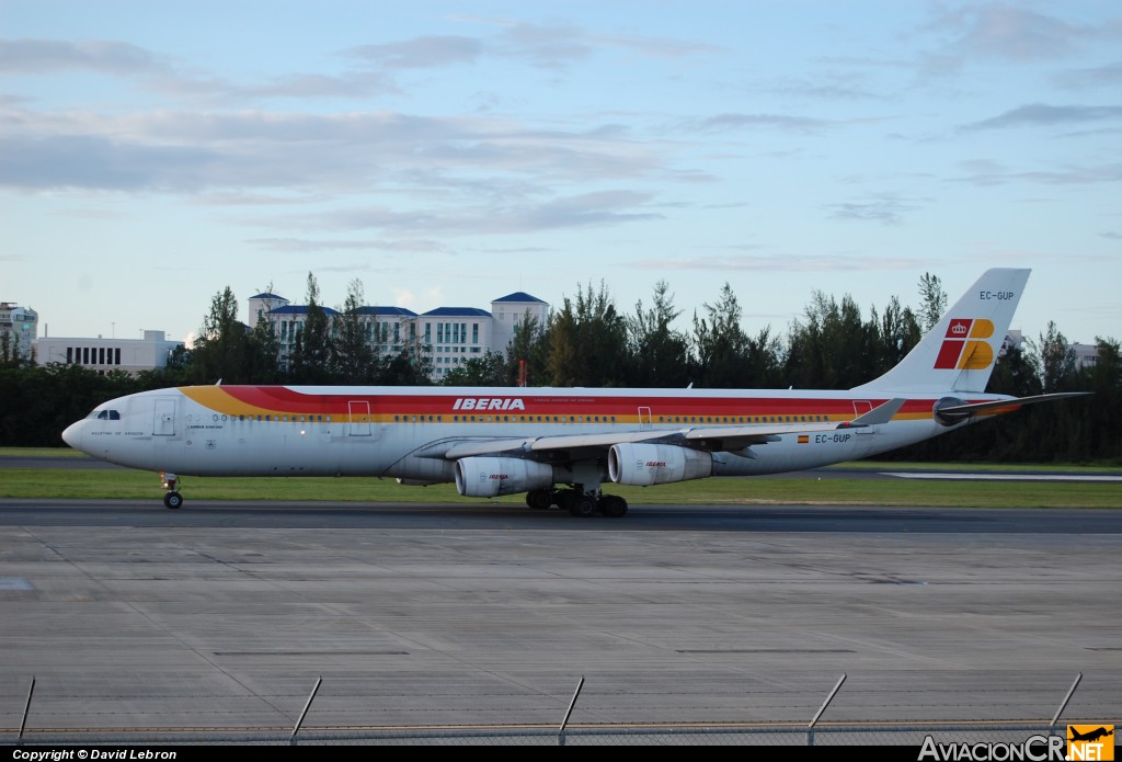 EC-GUP - Airbus A340-313X - Iberia