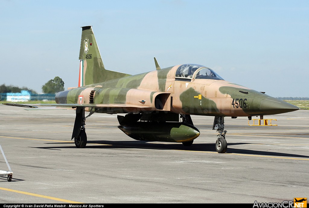 4506 - Northrop F-5E Tiger II - Fuerza Aerea Mexicana FAM