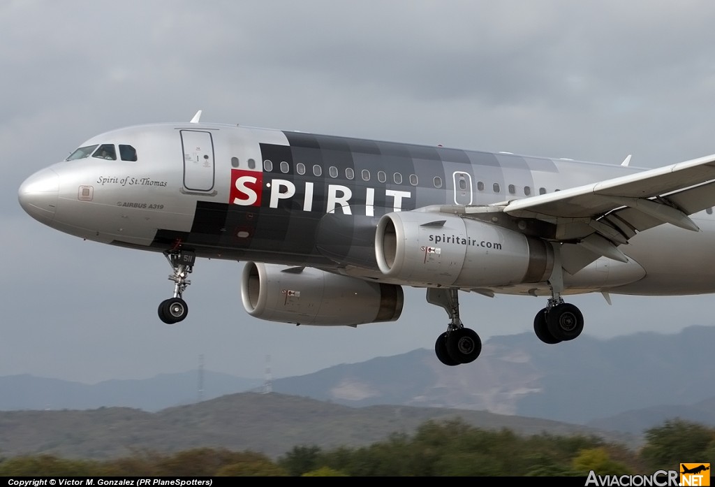 N511NK - Airbus A319-132 - Spirit Airlines