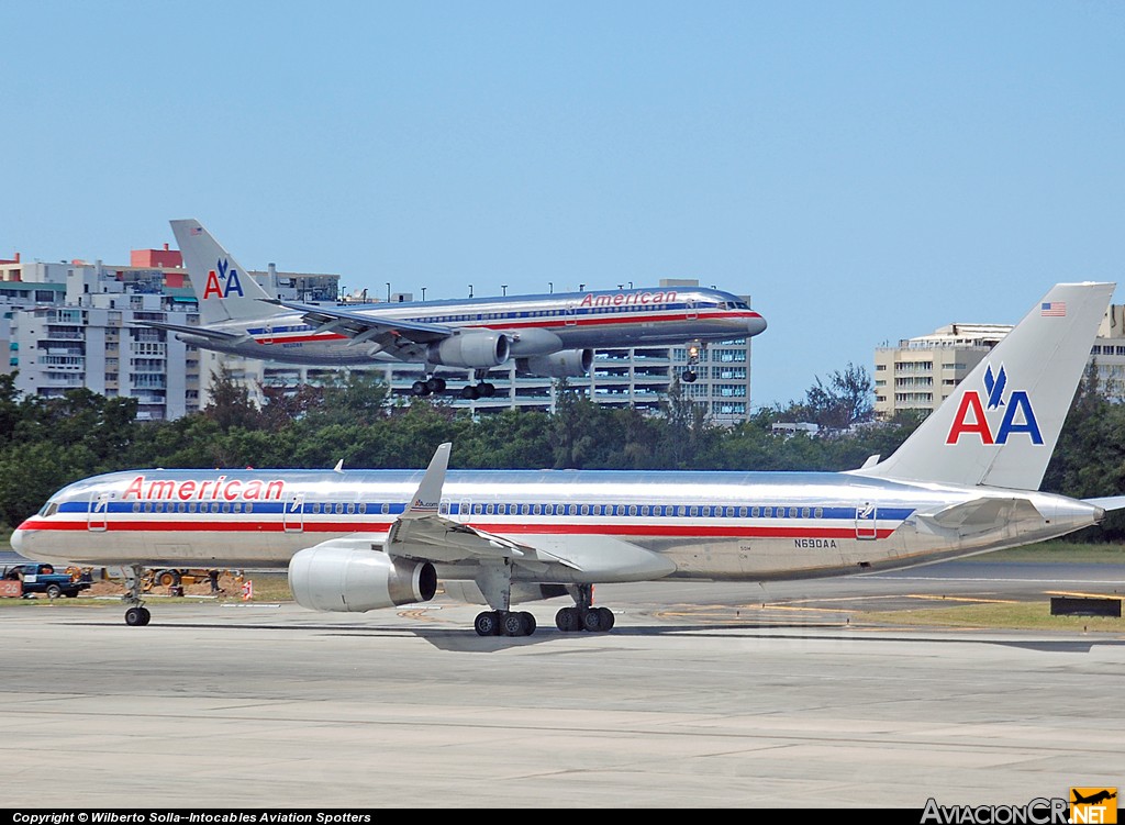 N690AA - Boeing 757-223 - American Airlines