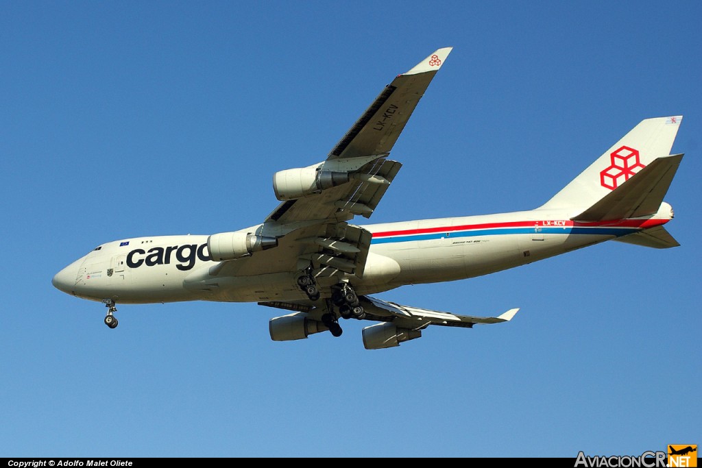 LX-KCV - Boeing 747-4R7F/SCD - Cargolux Airlines International