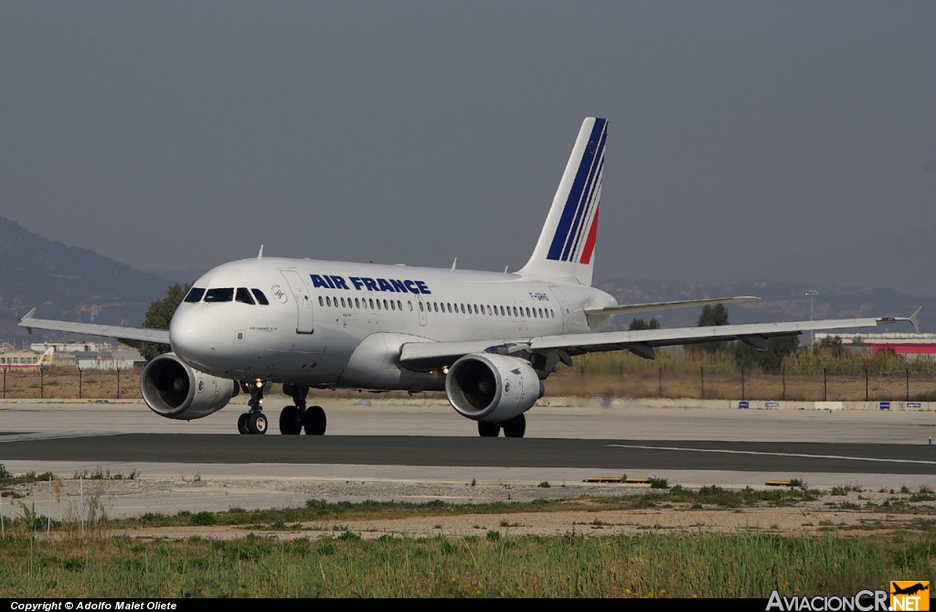 F-GRHS - Airbus A319-111 - Air France