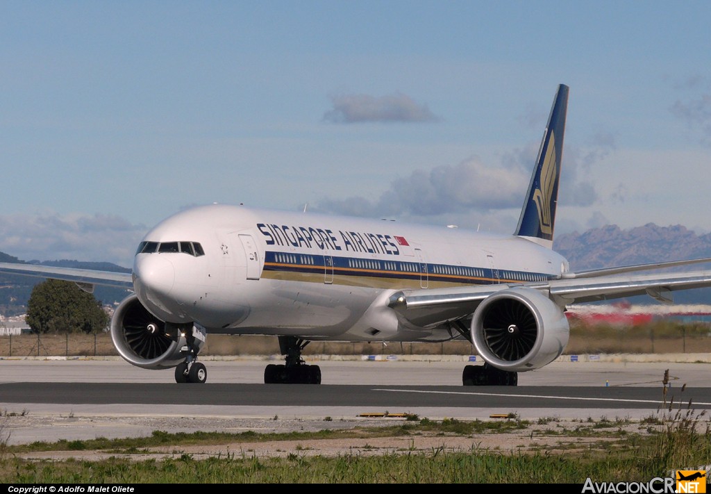 9V-SWF - Boeing 777-312/ER - Singapore Airlines