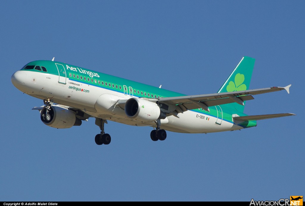 EI-DER - Airbus A320-214 - Aer Lingus