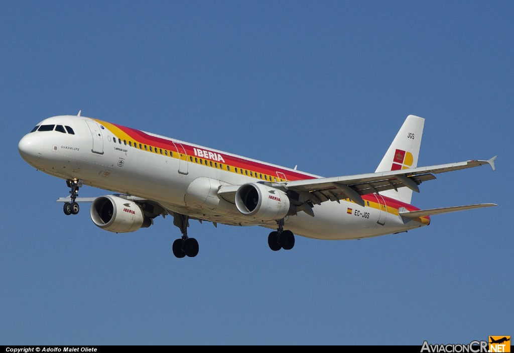 EC-JGS - Airbus A321-211 - Iberia