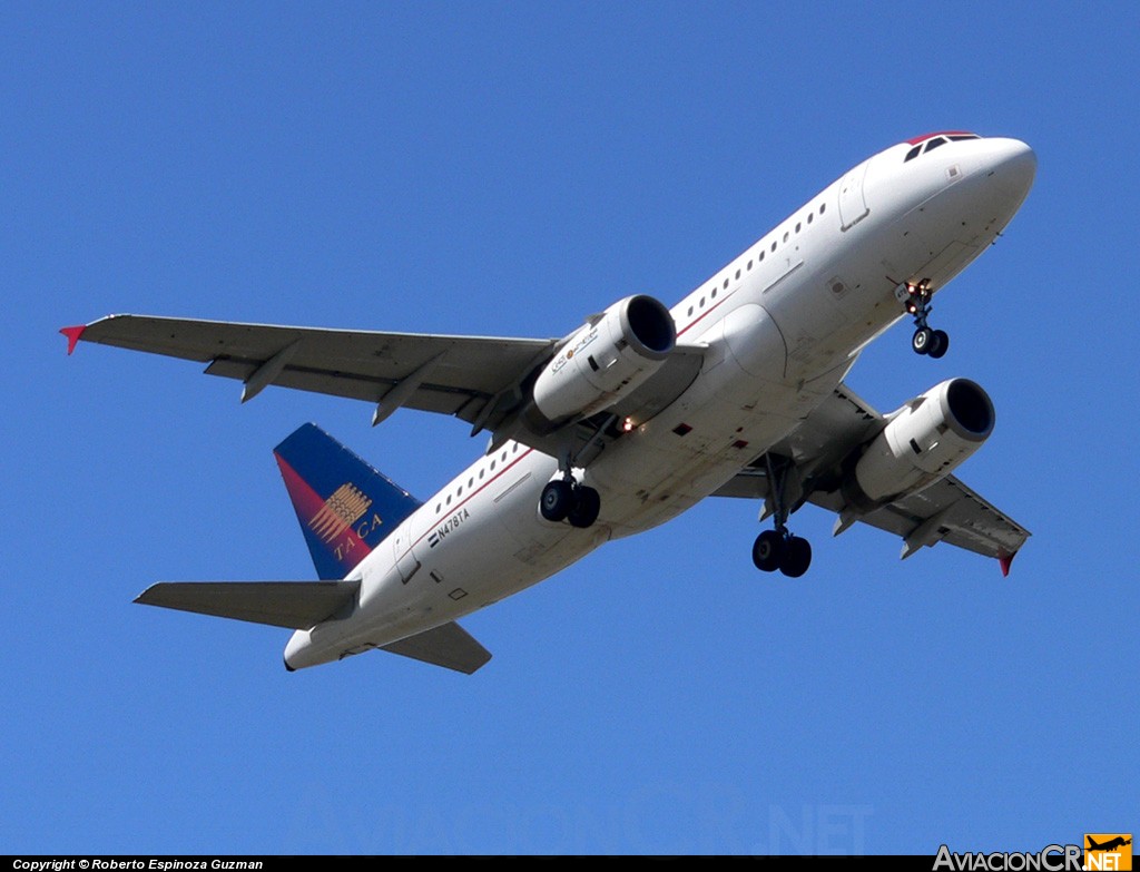 N478TA - Airbus A319-132 - TACA