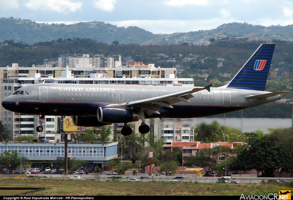 N404UA - Airbus A320-232 - United Airlines