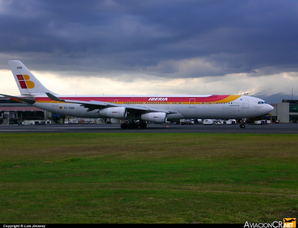 EC-HQN - Airbus A340-313X - Iberia