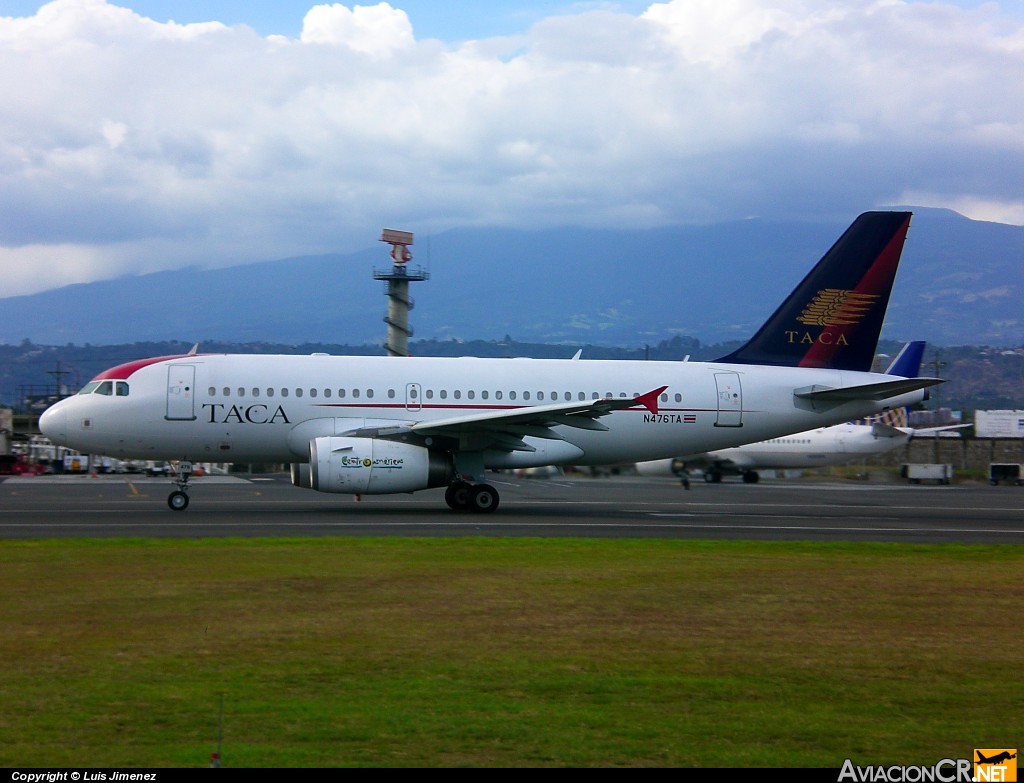 N476TA - Airbus A319-132 - TACA