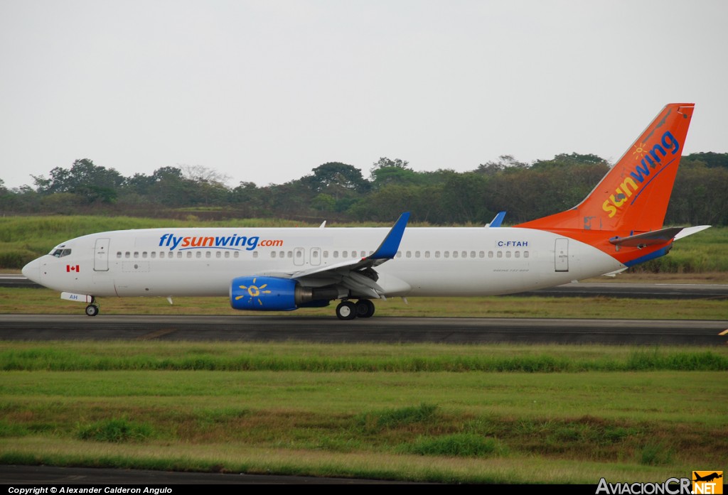 C-FTAH - Boeing 737-8Q8 - Sunwing Airlines