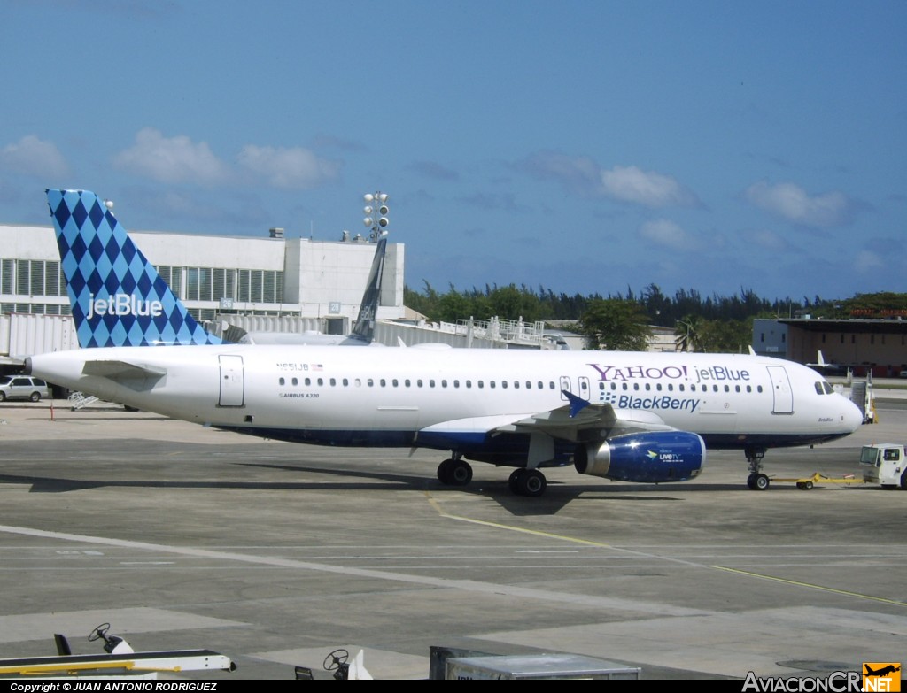 N651JB - Airbus A320-232 - Jet Blue