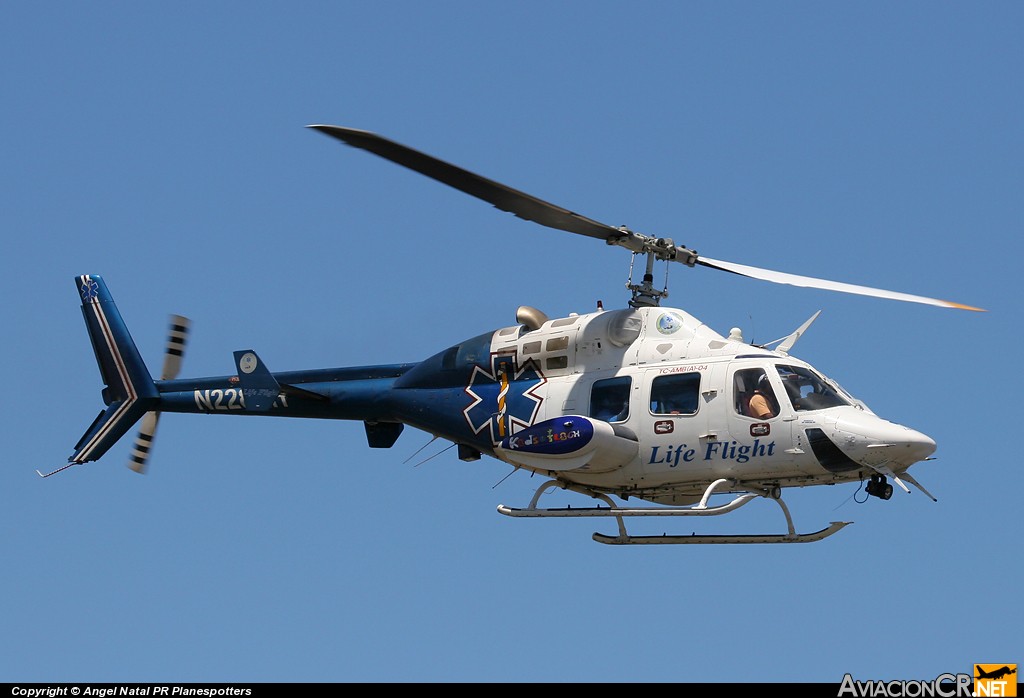 N228AH - Bell 222UT - Life Flight