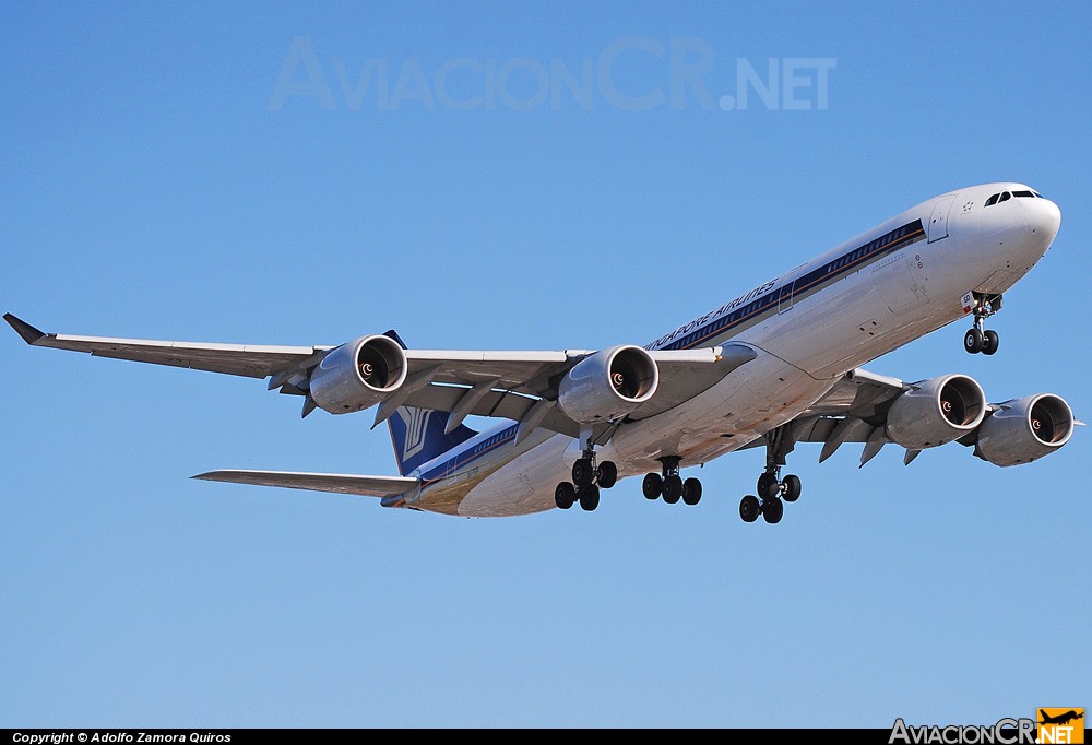 9V-SGD - Airbus A340-541 - Singapore Airlines