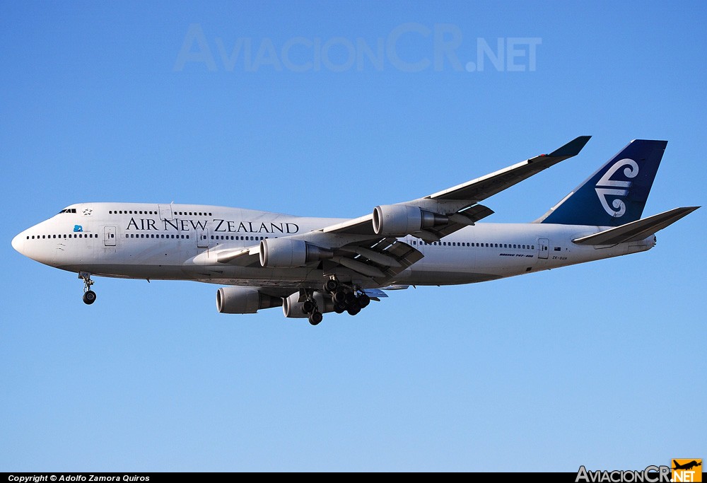 ZK-SUH - Boeing 747-475 - Air New Zealand