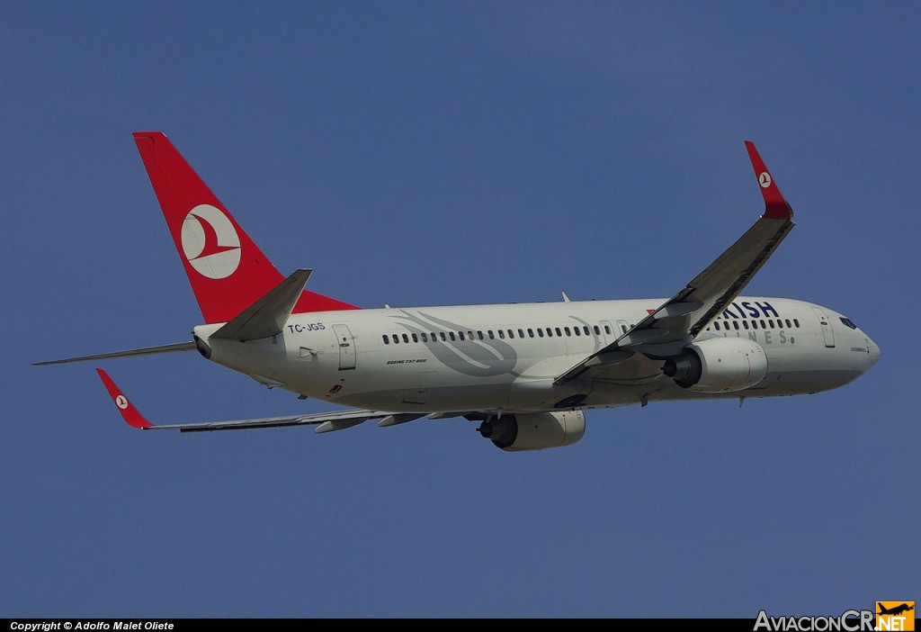 TC-JGS - Boeing 737-8F2 - Turkish Airlines