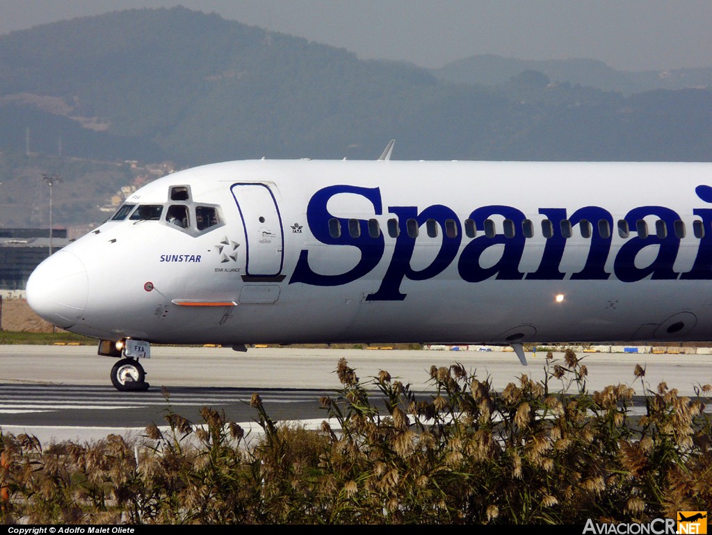 EC-FXA - McDonnell Douglas MD-83 (DC-9-83) - Spanair