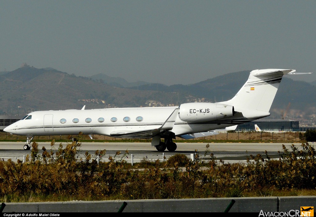 EC-KJS - Gulfstream Aerospace G-V-SP Gulfstream G550 - Privado